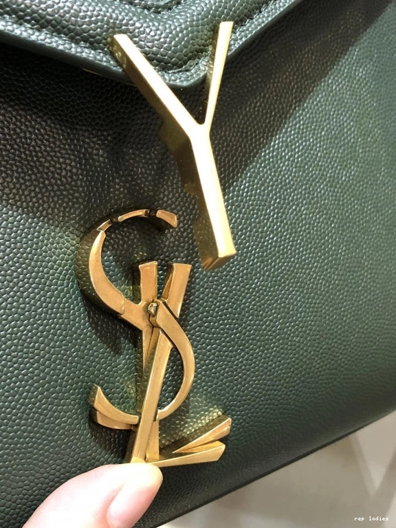 Rep ladies REP YSL TOP MEDIUM HANDLE BAG CASSANDRA 0804